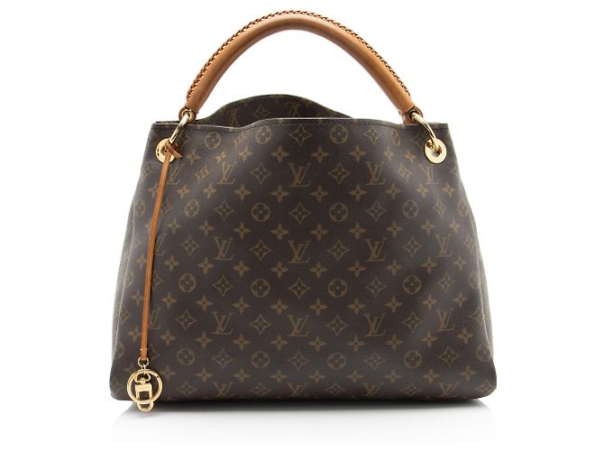Borsa a Spalla Louis Vuitton Monogram Canvas Artsy MM Marrone