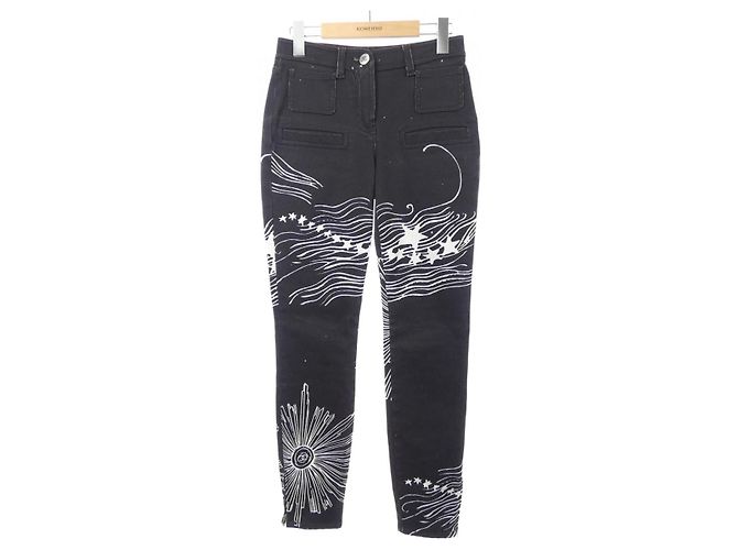 Chanel Denim Jeans Black