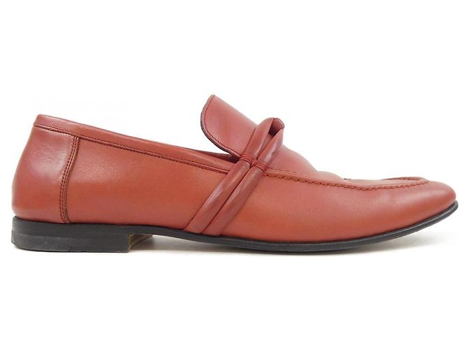 Chaussures en cuir Gucci Rouge