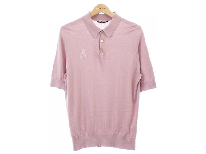 Dolce & Gabbana Polo en soie Dolce&Gabbana Rose