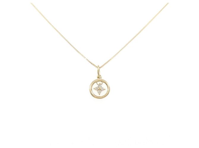 Autre Marque Collana con Diamanti Au750 D'oro