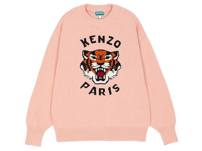 Kenzo Strickware für Kinder (Erwachsenenpassform verfügbar) Rot