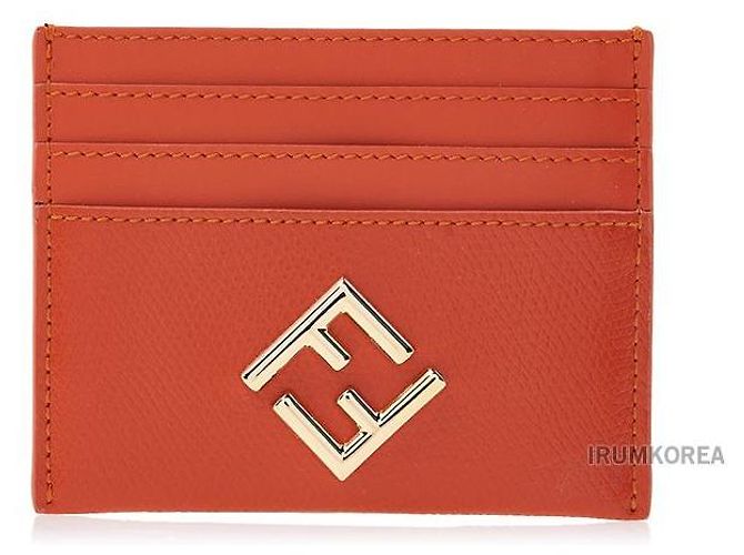 Fendi Tarjetero Diamond Roja