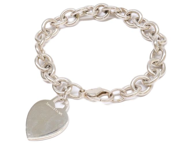 Tiffany & Co Bracciale con charm Tiffany Return to Heart Argento