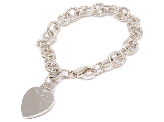 Tiffany & Co Bracciale con charm Tiffany Return to Heart Argento