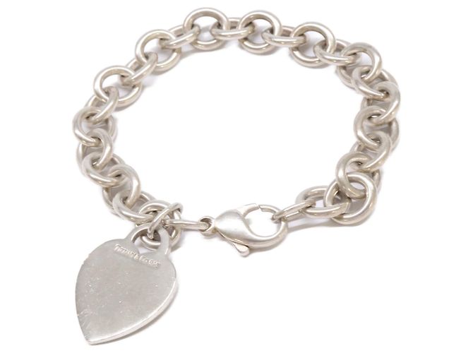 Tiffany & Co Bracciale con charm in argento Tiffany Return to Heart