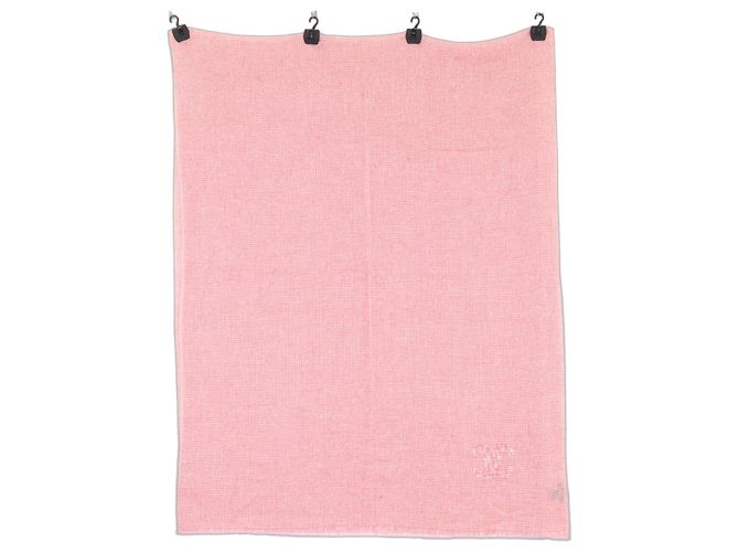 Echarpe de lã rosa Chanel