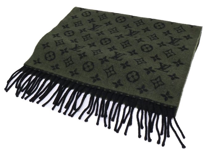 Louis Vuitton Khaki Cashmere Stole