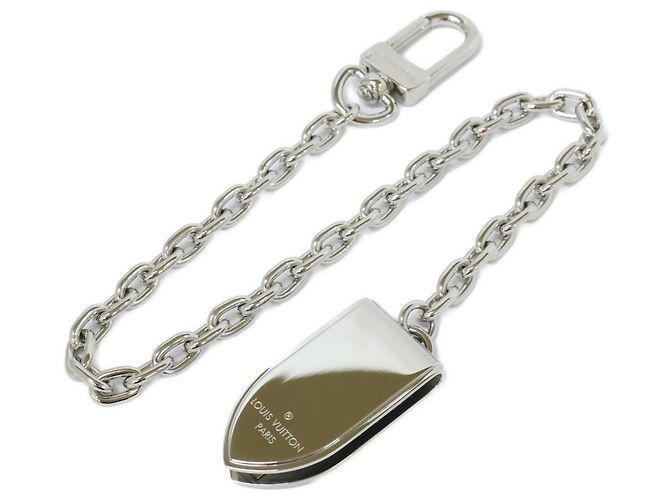 Louis Vuitton Silver Money Clip Silvery