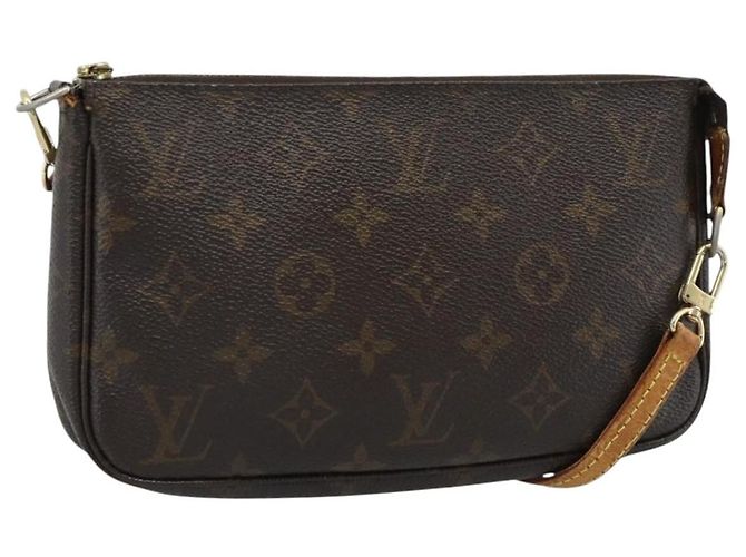 LOUIS VUITTON Monogram Pochette Accessoires Tasche M51980 LV Auth bs36314 Monogramm