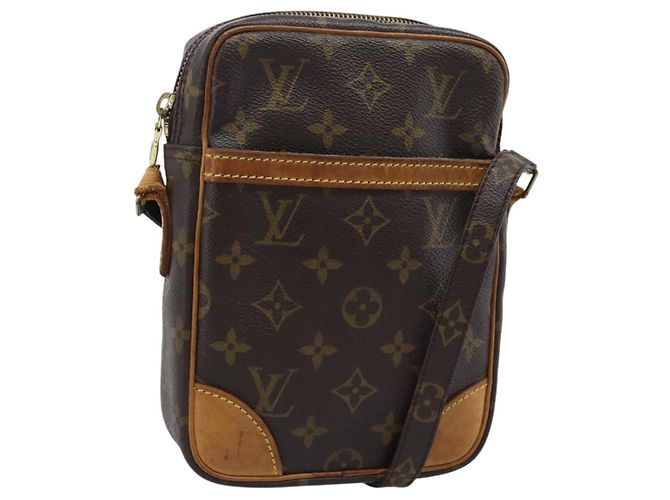 LOUIS VUITTON Bolsa de Ombro Monogram Danube M45266 LV Auth hk3966 Monograma