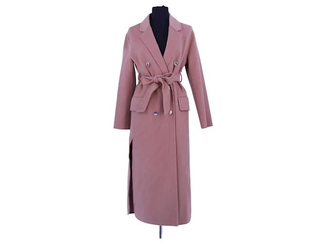 Abrigo de lana Pinko camel Camello