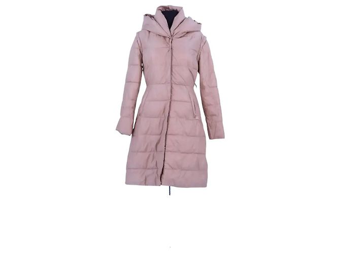 Elisabetta Franchi Beige down jacket