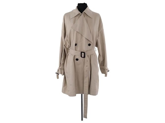 Gabardina de algodón beige Iro 
