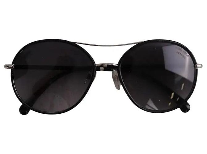 Chanel Gafas de sol negras Negro