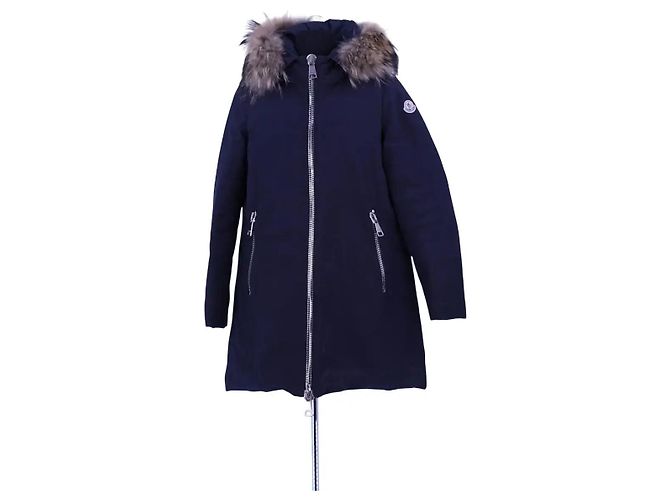 Cappotto blu Moncler