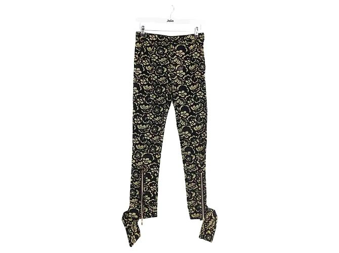 Louis Vuitton Leggings dorati D'oro