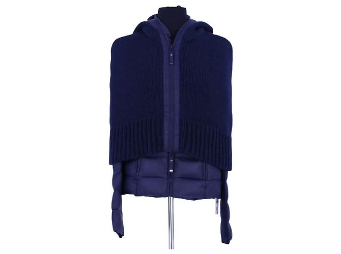 Pinko Piumino in lana blu