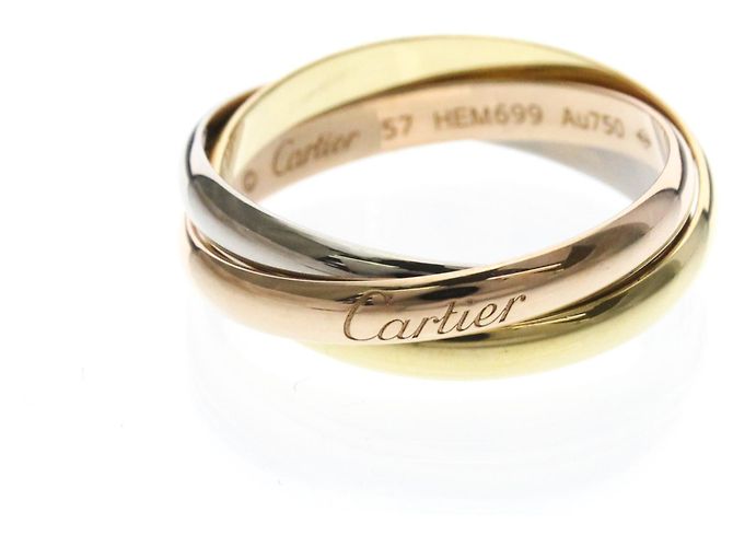 Anello Trinity Cartier D'oro