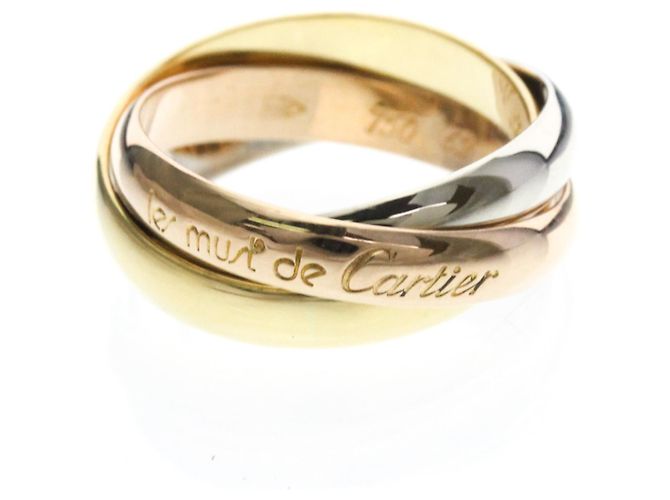 Anello Trinity Cartier D'oro 