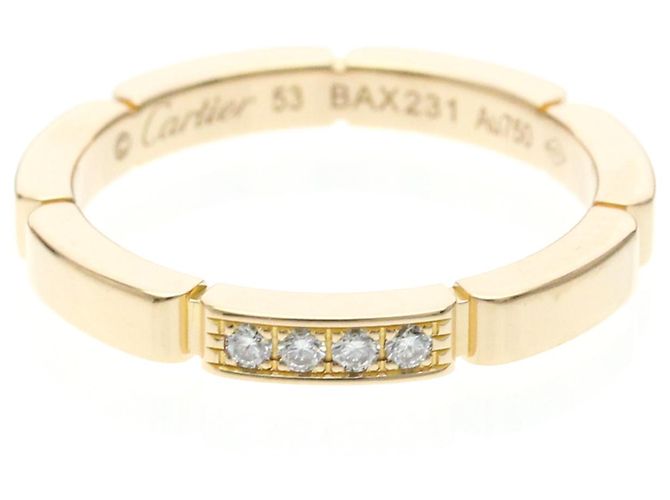 Anello Maillon Panthère Cartier D'oro