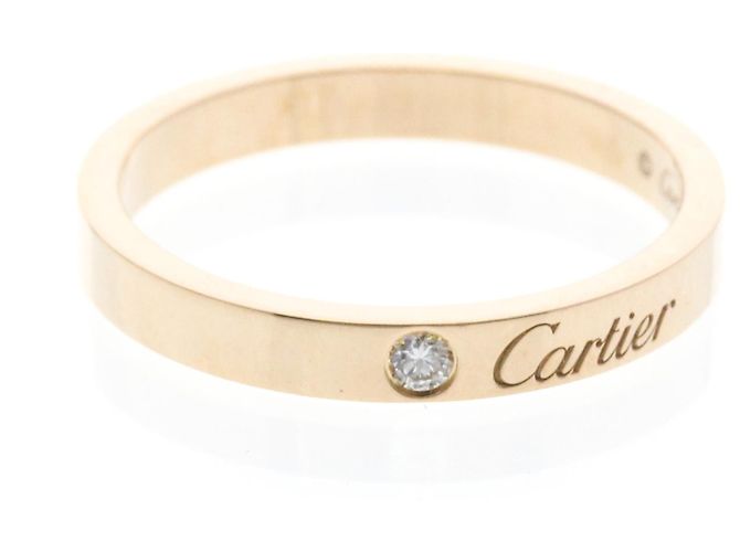 C de Cartier Ehering aus 18K Roségold Golden