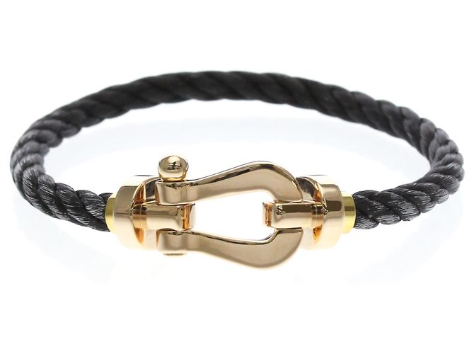 Pulseira Force 10 da Fred em ouro rosa Dourado