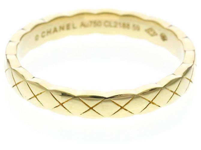 Anello Chanel Coco Crush Mini in oro giallo D'oro
