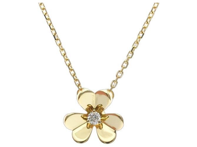 Collier Frivole Mini Van Cleef & Arpels Doré 
