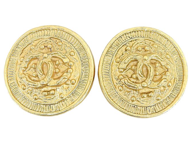 Orecchini Chanel Vintage 94A Gold Clip D'oro