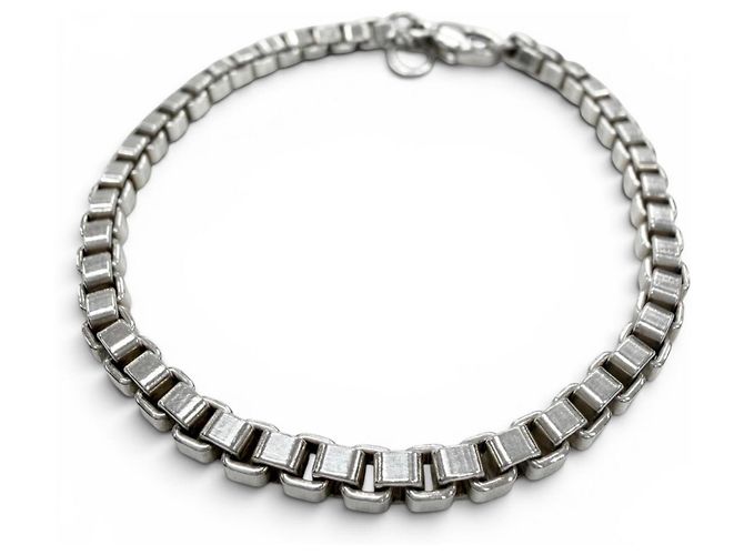 Pulsera de cadena Venetian 925 de Tiffany & Co. Plata