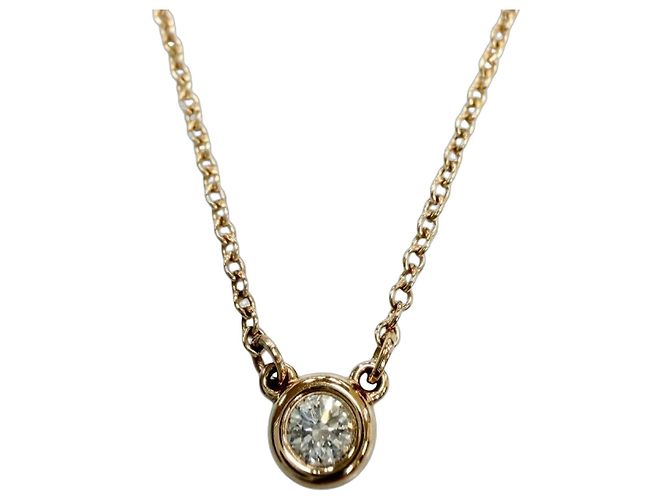 Colar Tiffany & Co. em ouro 18K e diamantes