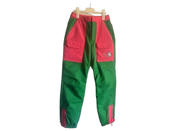 Pantalon de ski The North Face x Gucci Rose Vert
