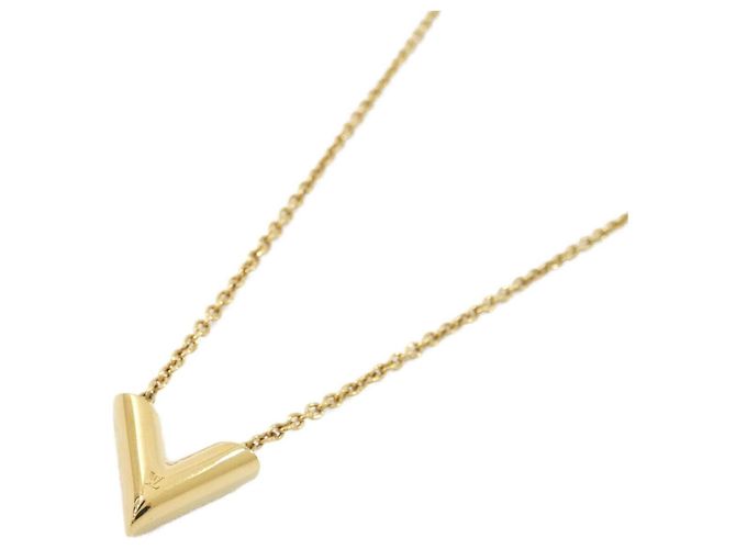 Collana Essential V Louis Vuitton D'oro