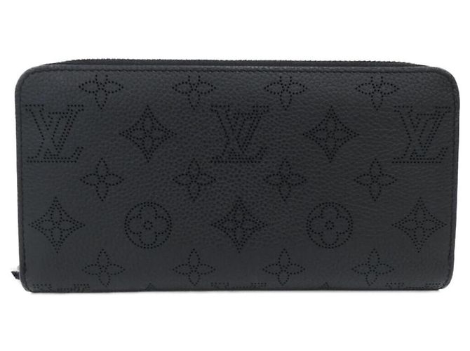 Louis Vuitton Mahina Zippy Wallet Black