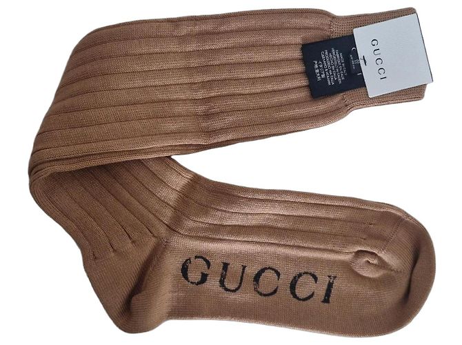 Gucci Baumwollsocken Beige