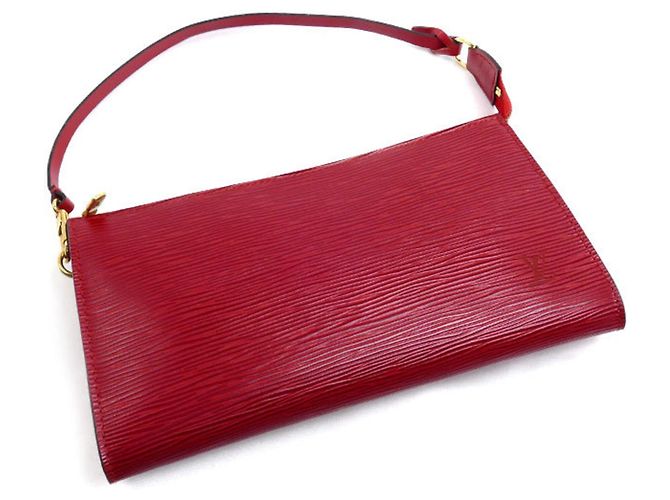 Louis Vuitton Pochette Accessoires Pouch Rot