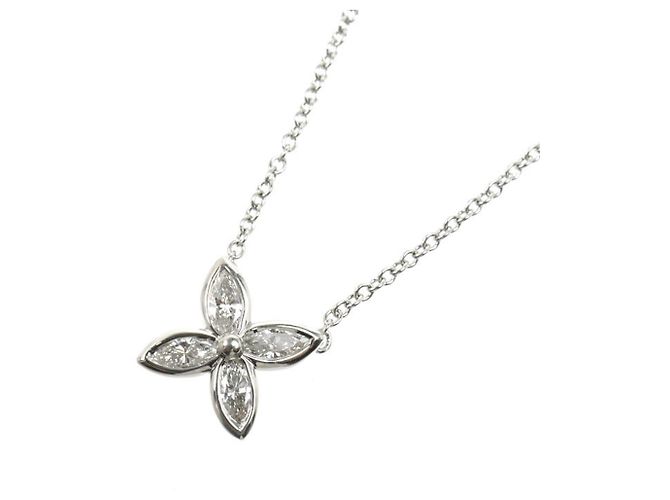 Tiffany & Co. Victoria Small Halskette aus Platin