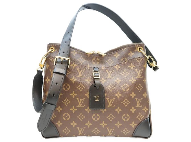 Sac à bandoulière Louis Vuitton Monogram Odeon NM Marron