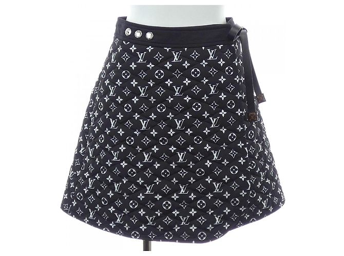 Gonna Louis Vuitton Nero Bianco