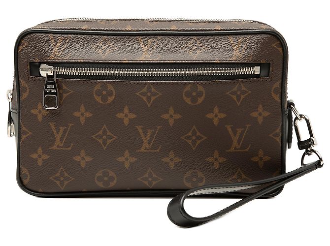 Louis Vuitton Marrone Monogram Macassar Kasai