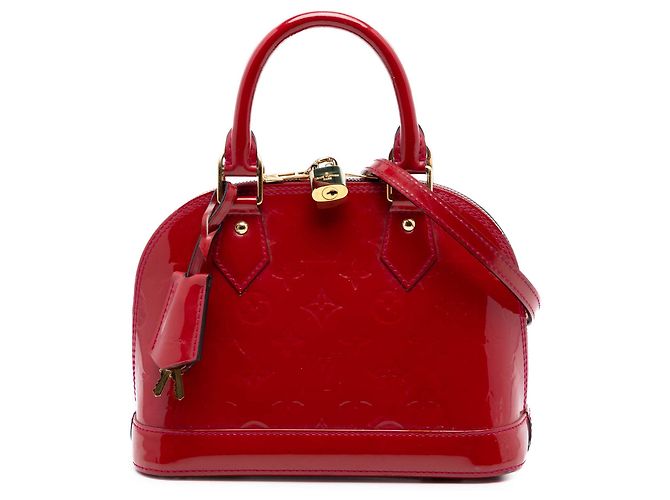 Louis Vuitton Alma BB Monogram Vernis rosso