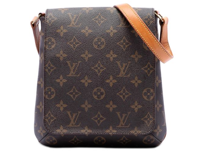 Louis Vuitton Marrone Monogram Musette Salsa PM Tracolla Corta