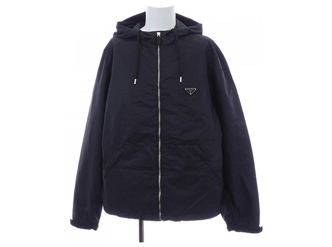 Prada Re-Nylon Jacke Schwarz