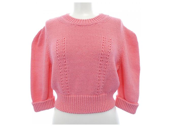 Chanel Strickoberteil Pink