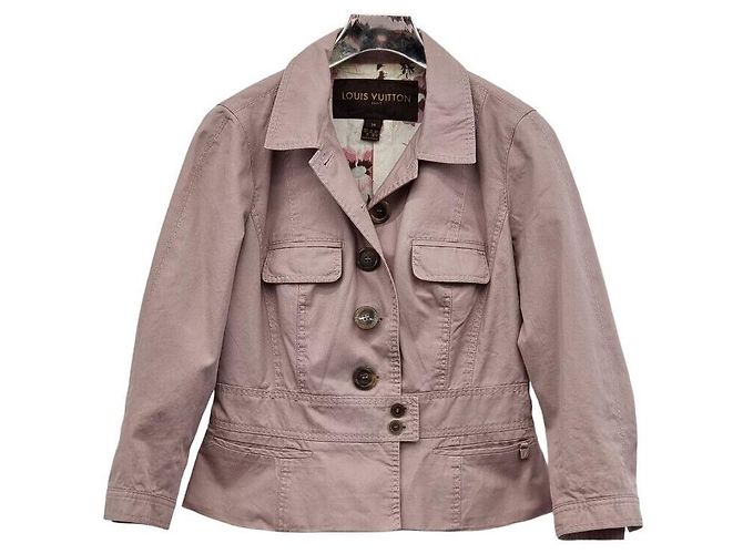 Louis Vuitton Chaqueta de algodón Roja