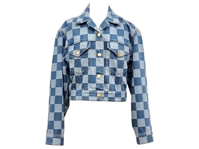 Louis Vuitton Denim Jacket Blue