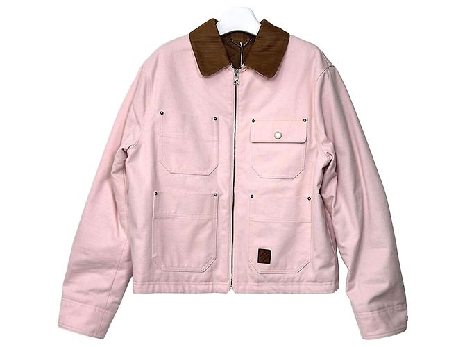 Louis Vuitton Workwear Bomber Jacket Pink