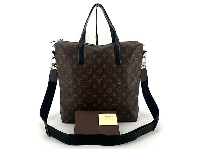 Louis Vuitton Tote e bolsa de ombro Kitaan em canvas Monogram Macassar Multicor