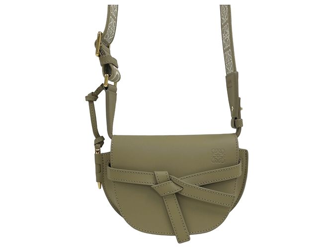 Loewe Gate Bag Dual Mini Shoulder Bag Crossbody Vert